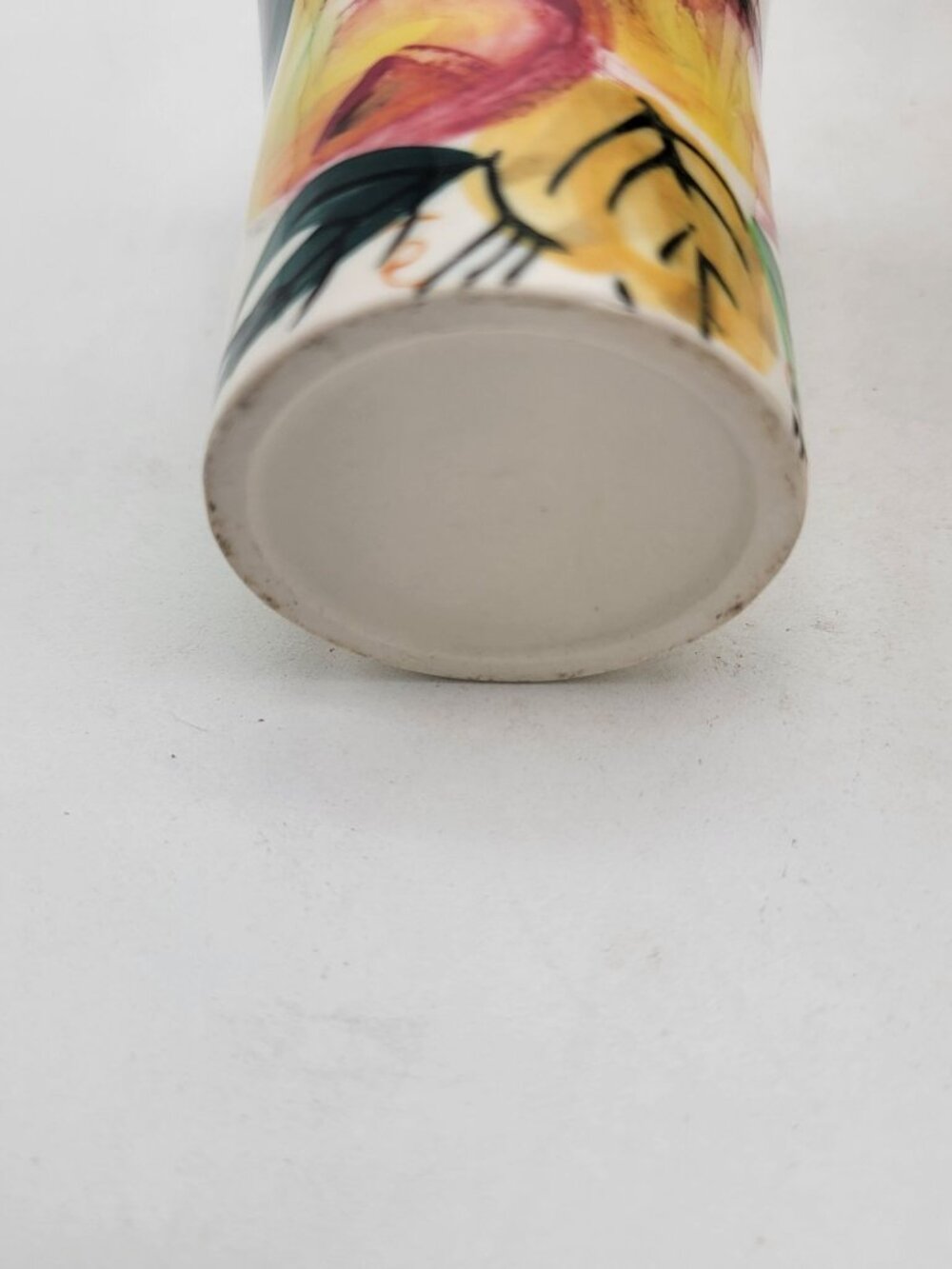 Vintage Nasco Hand-Painted Pitcher 3 Cup Set Floral Design Ceramic Made In Japan - Picture 8 of 16